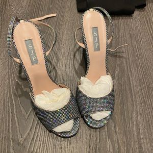 SJP Open toed wedges